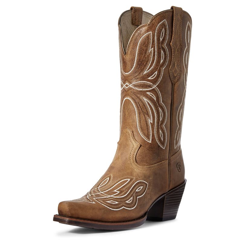 Ariat Western: Mirabelle Botas Western Mujer - Naranjas Marrones (MSDGB6841)